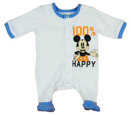 Disney Mickey "100% happy" baba rugdalózó