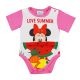 Disney Minnie kislány baba body (kombidressz) Dinnyés fehér