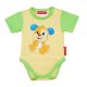 Fisher-Price Kutyus mintás baba body (kombidressz) sárga