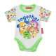 Fisher-Price rövid ujjú baba body fehér