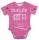 Rövid ujjú feliratos baba body