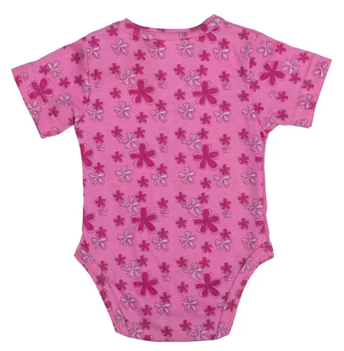 Rövid ujjú feliratos baba body