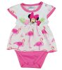 Disney Minnie flamingós rövid ujjú baba body pink