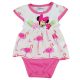 Disney Minnie flamingós rövid ujjú baba body pink