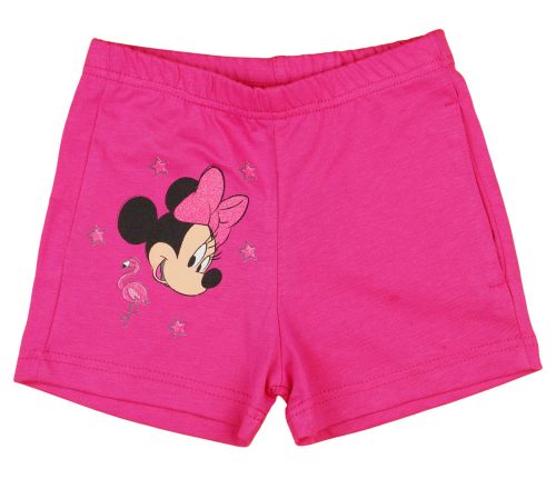 Disney Minnie csillámos kislány pamut rövidnadrág