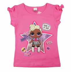 LOL világos pink| kislány rövid ujjú póló