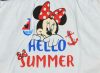 Disney Minnie "Hello summer" tengerész stílusú szoknyás body kék