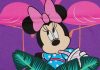 Disney Minnie flamingós lányka trikó