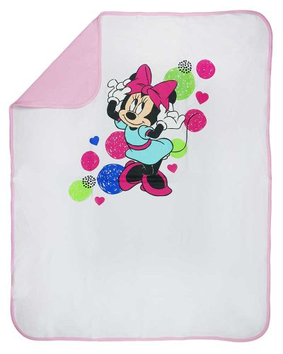 Disney Minnie pamut babatakaró (70x90)