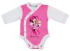 Disney Minnie "fagylaltos" hosszú ujjú body pink