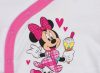 Disney Minnie rövid ujjú elöl patentos baba body fehér