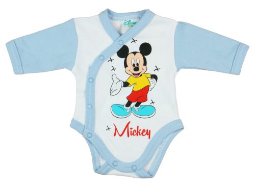 Disney Mickey hosszú ujjú body fehér