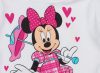 Disney Minnie hosszú ujjú body fehér