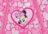 Disney Minnie szívecskés vízlepergetős bélelt bundazsák
