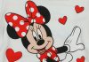 Disney Minnie szívecskés hosszú ujjú baba body fehér