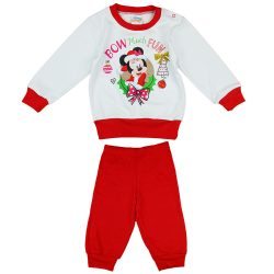 Disney Minnie karácsonyi mintás pizsama