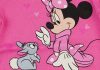 Disney Minnie nyuszis| hosszú ujjú baba body pink