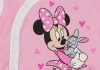 Disney Minnie nyuszis hosszú ujjú baba body rózsaszín