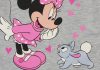 Disney Minnie nyuszis| ujjatlan| belül bolyhhos rugdalózó