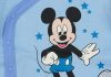 Disney Mickey mókusos elöl patentos hosszú ujjú baba body kék
