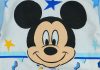 Disney Mickey "Be happy" hosszú ujjú baba body kék