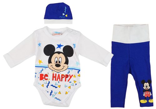 Disney Mickey "Be happy" 3 részes baba szett