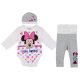 Disney Minnie "I am loved" feliratos 3 részes baba szett