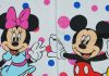 Disney Minnie| Mickey belül bolyhos| hosszú ujjú hálózsák 2|5 TOG