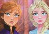 Disney Frozen/ Jégvarázs hosszú ujjú lányka póló