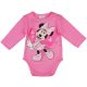 Disney Minnie szívecskés hosszú ujjú baba body pink