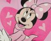 Disney Minnie szívecskés gumis lepedő