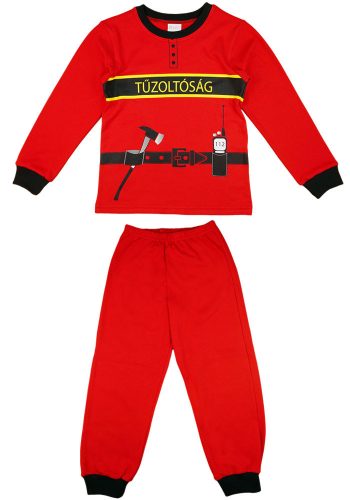 Tűzoltós 2 részes fiú pizsama