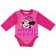 Disney Minnie csillagos hosszú ujjú baba body pink