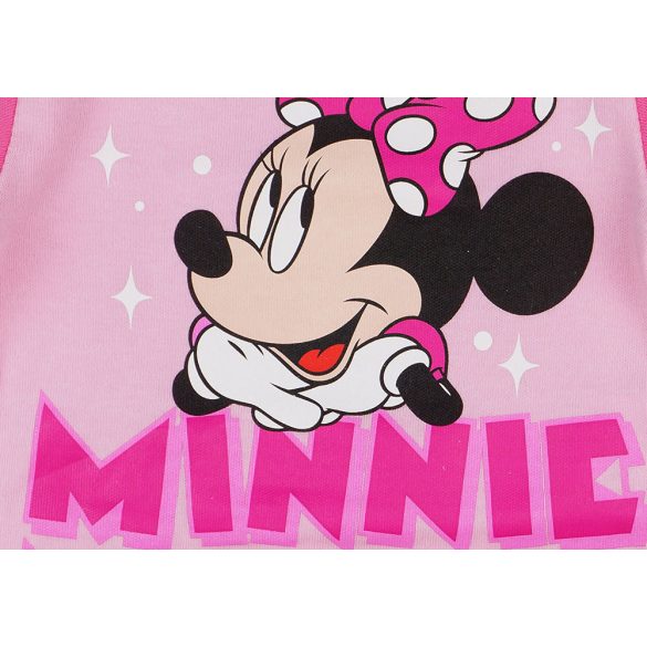 Disney Minnie csillagos hosszú ujjú baba body rózsaszín