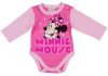 Disney Minnie csillagos hosszú ujjú baba body pink