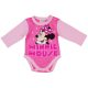 Disney Minnie csillagos hosszú ujjú baba body pink