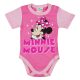 Disney Minnie rövid ujjú baba body pink