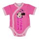 Disney Minnie rövid ujjú baba body pink