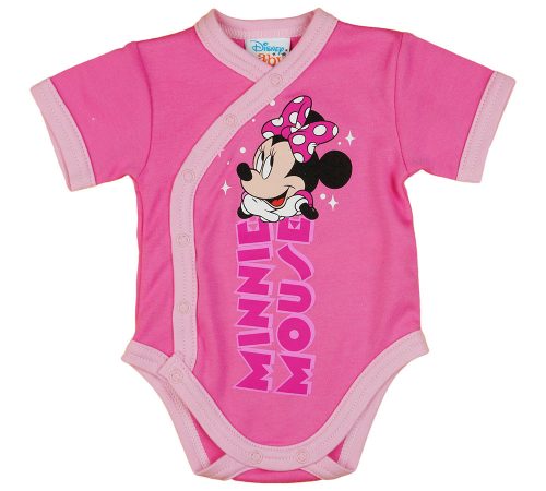 Disney Minnie rövid ujjú baba body pink