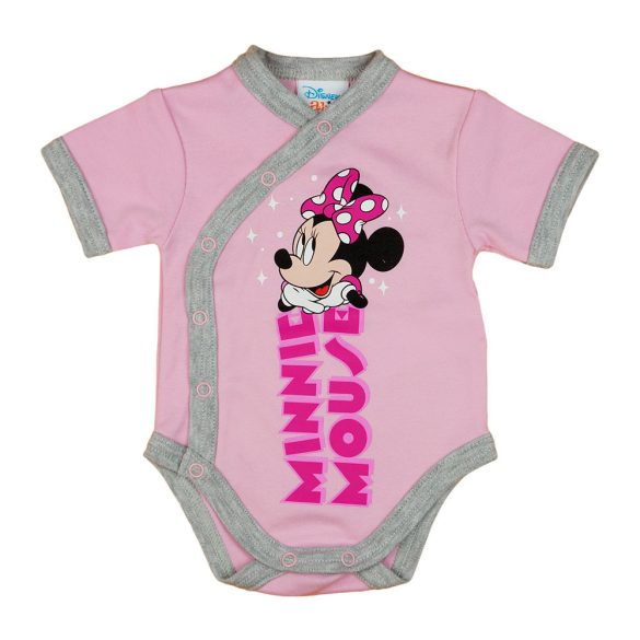 Disney Minnie rövid ujjú baba body rózsaszín