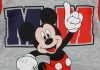 Disney Mickey hosszú ujjú baba body szürke