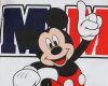 Disney Mickey hosszú ujjú baba body fehér