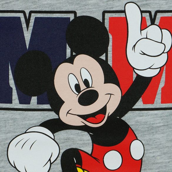 Disney Mickey rövid ujjú baba body szürke