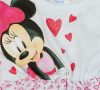 Disney Minnie szívecskés rövid ujjú szoknyás baba body