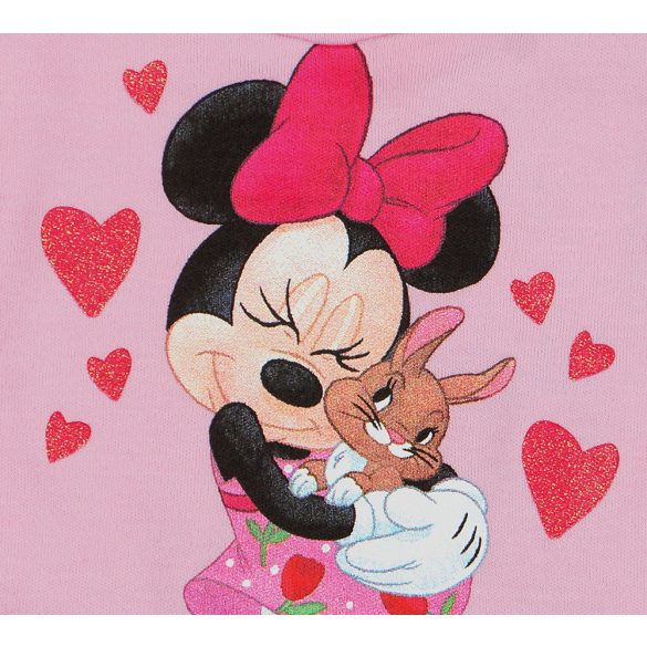 Disney Minnie szívecskés| nyuszis szoknyás rugdalózó