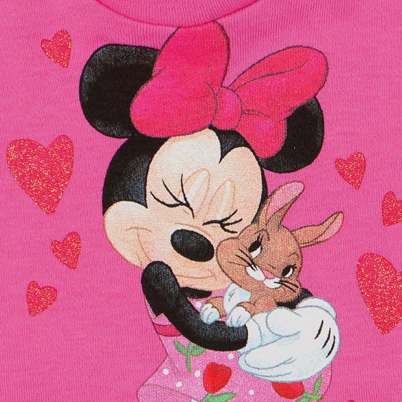 Disney Minnie szívecskés| nyuszis szoknyás rugdalózó