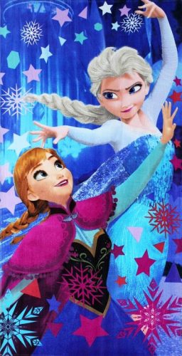Disney Frozen/Jégvarázs frottír strandtörölköző