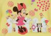 Disney Minnie cicás hosszú ujjú baba body sárga