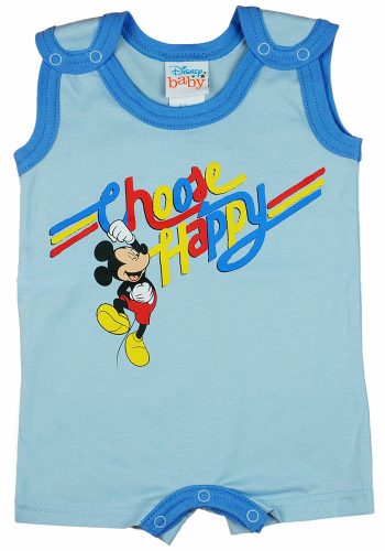 Disney Mickey "Choose Happy" feliratos ujjatlan baba napozó