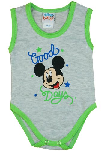 Disney Mickey "Good Days" ujjatlan baba body szürke